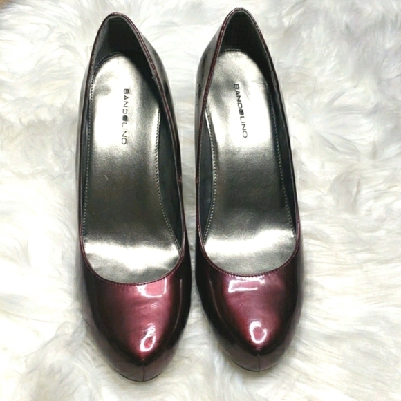 Bandolino Dark Burgundy Pumps Size 8 - Picture 2 of 9